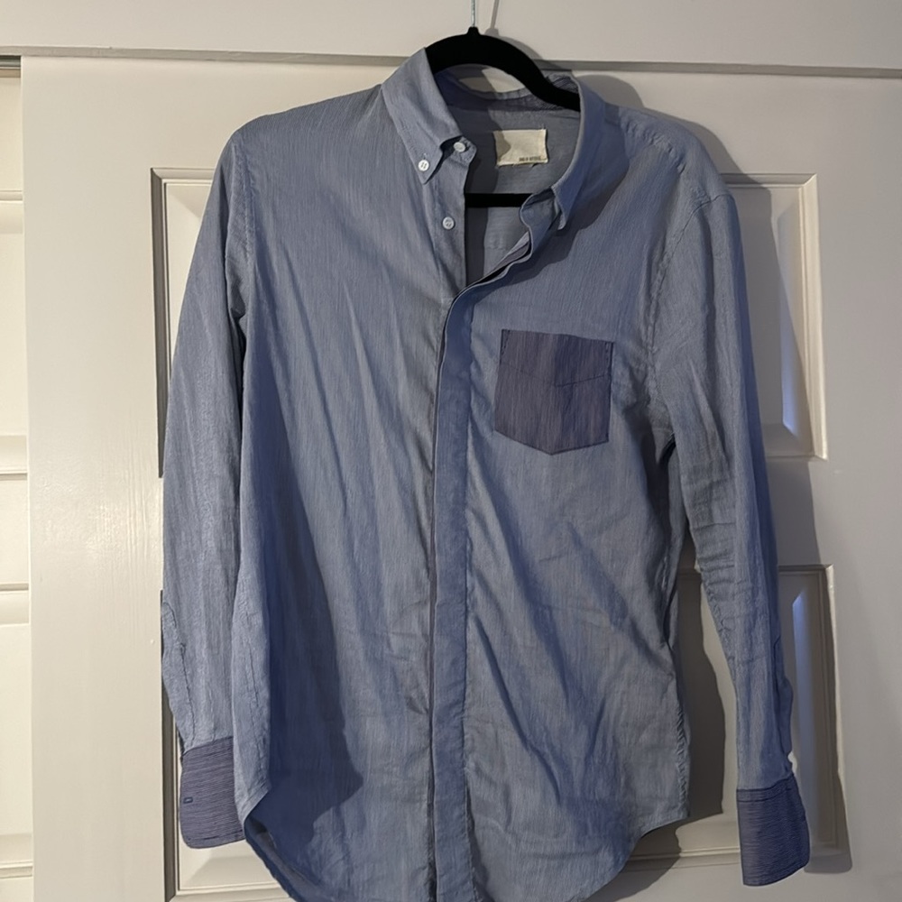 Boy by Band of Outsiders Blue Button Up